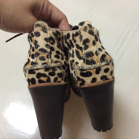 Sperry Leather Pony Hair Ankle Boots - Picture 3 of 8